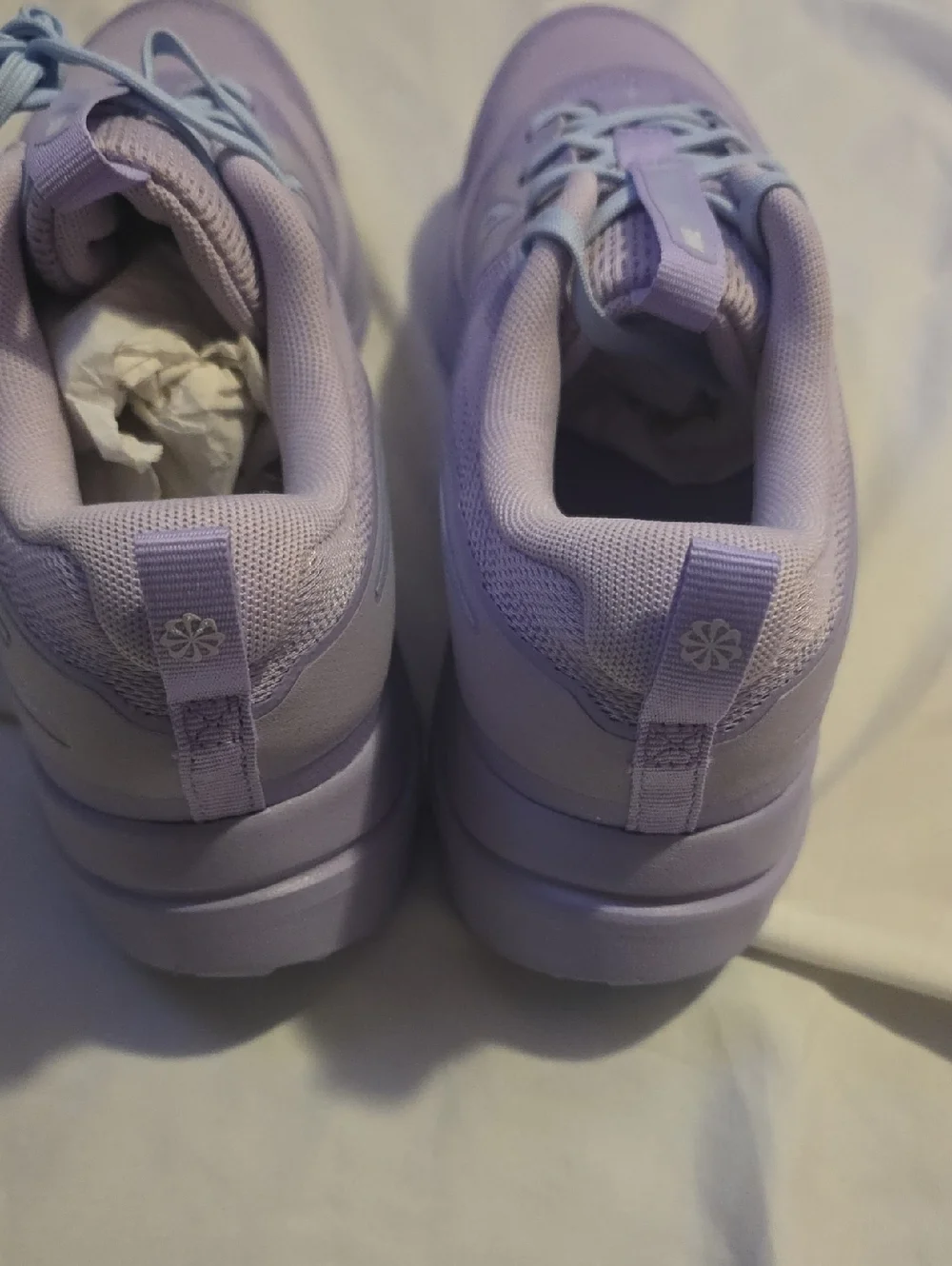 Nike Lavender and Light Blue Athletic Sneakers